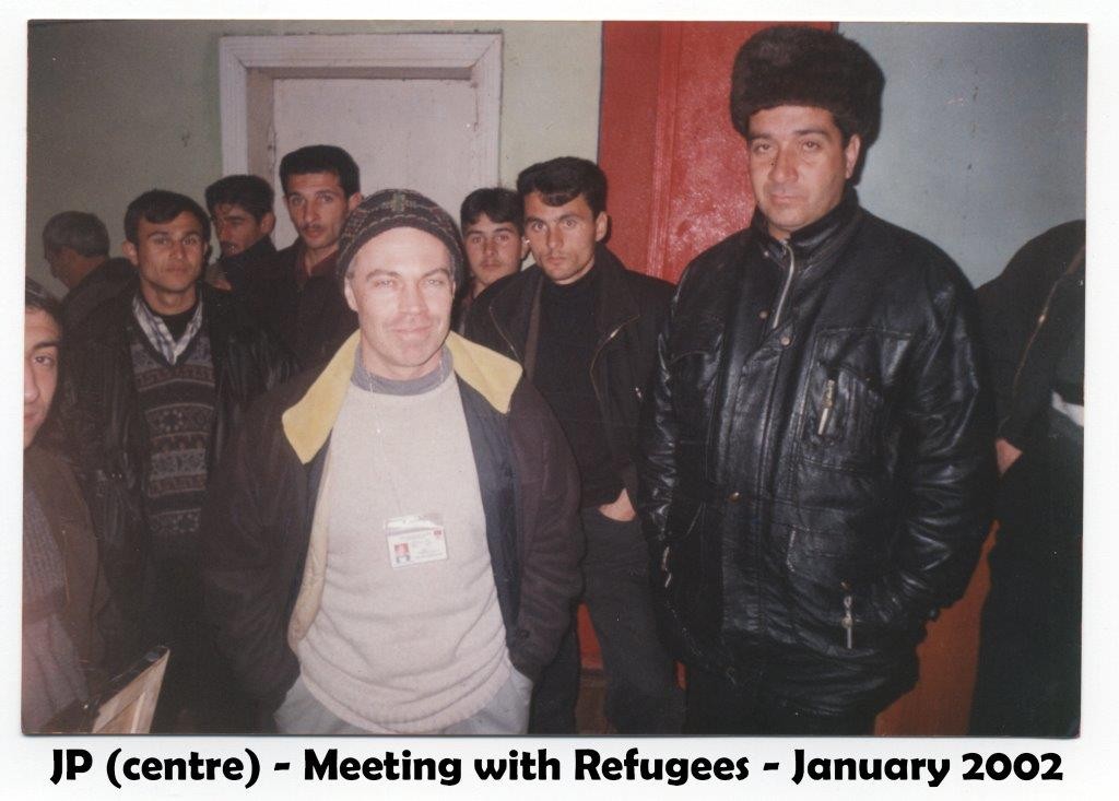 azerbaijan hockey MEETING REFUGEES 2002