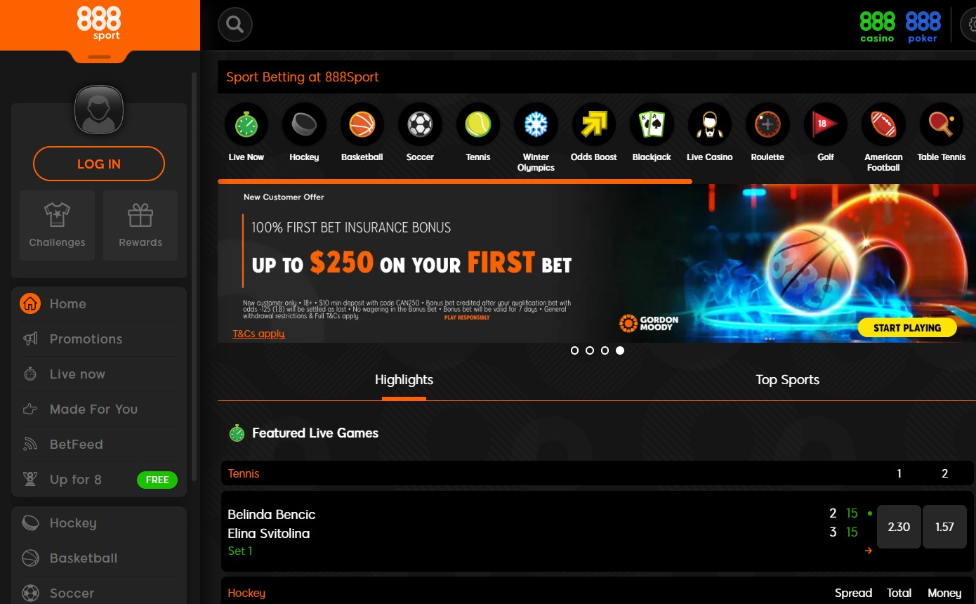 888sport Screenshot 1