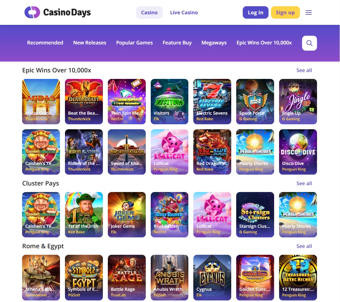 Casino Days Screenshot 3